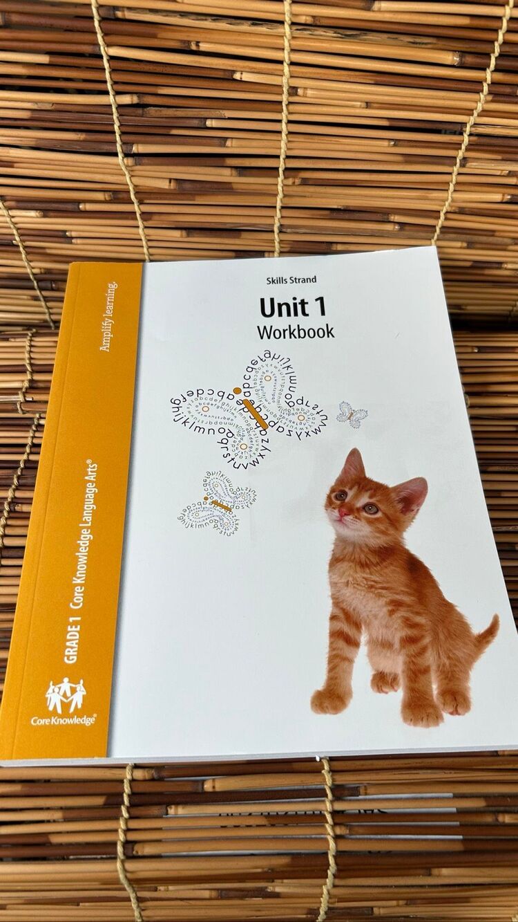 Core Knowledge Grade 1 Unit 1 Workbook Language Arts